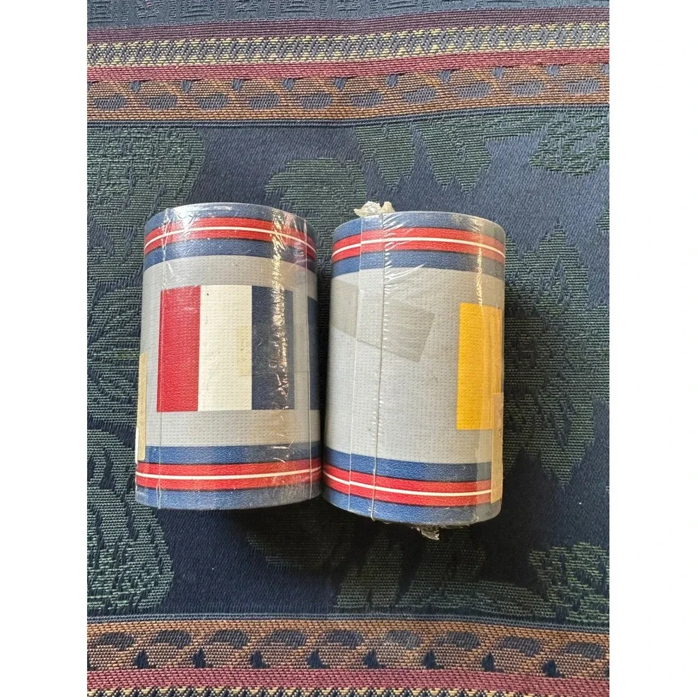 Vintage Nautical Signal Flag Wallpaper Border 2 Rolls 5 Yards Each Made in USA